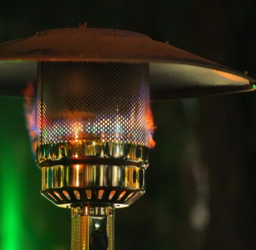 Patio heater for Hibiscus